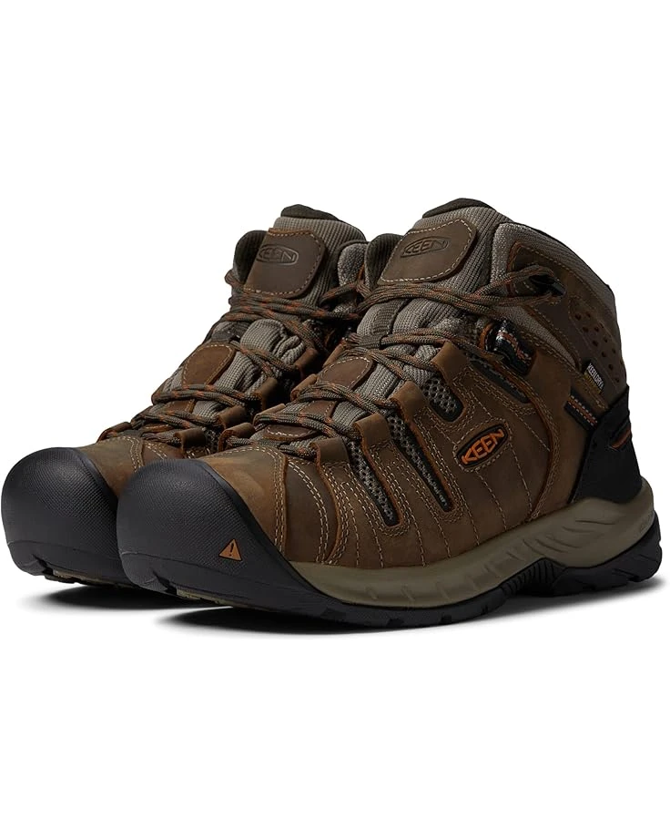 KEEN Utility Flint II Mid Waterproof Soft Toe | Boots