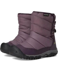 KEEN Kids Puffrider Insulated Waterproof Durable Easy On (Little Kid/Toddler) | Boots