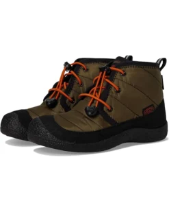 KEEN Kids Howser 2 Quilted Mid Height Waterproof Comfy Durable (Little Kid/Big Kid) | Hiking